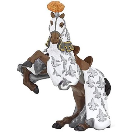 Figuras Colección Papo Medieval  Príncipe Felipe Blanco