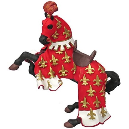 Figuras Colección Papo Medieval  Príncipe Felipe Rojo