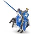 Figuras Colección Papo Rey con escudo dragón azul