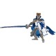 Figuras Colección Papo Rey con escudo dragón azul