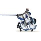 Figuras Colección Papo Rey con escudo dragón azul