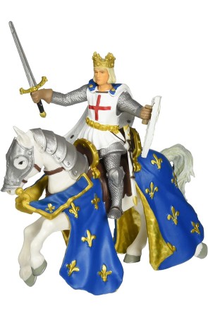 Figuras Colección Papo San Luis y su caballo
