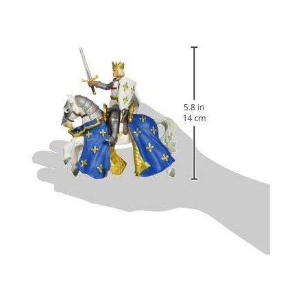 Figuras Colección Papo San Luis y su caballo