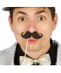 PhotoCall bolsa 6 bigotes 12cm con palo
