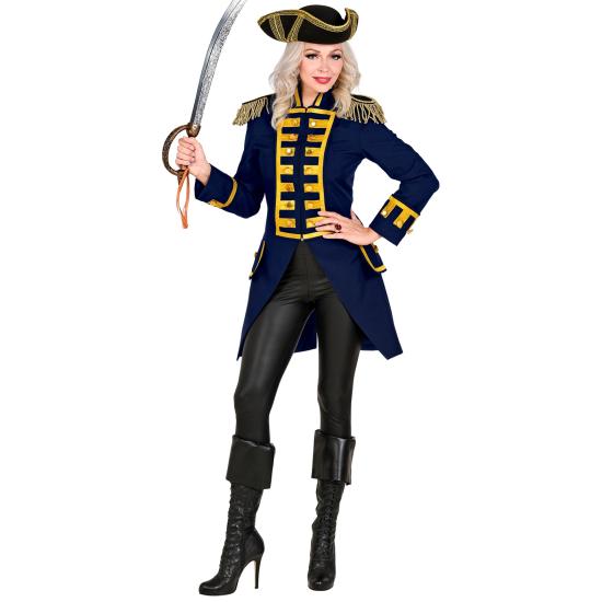 Frac Desfile Lujo Azul adulta