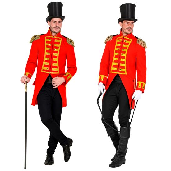 Frac Desfile Lujo Rojo adulto