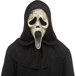 Fun World Ghost Face Deluxe - Máscara envejecida