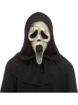 Máscara GhostFace Deluxe Envejecida – Scream Máscara de Terror Halloween
