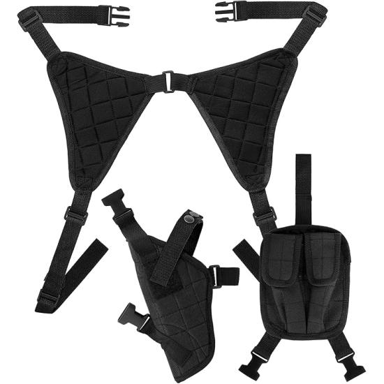Funda Táctica Negra – Accesorio para Disfraces de Policía, SWAT y Militares Funda Táctica Negra – Accesorio para Disfraces de Policía, SWAT y Militares