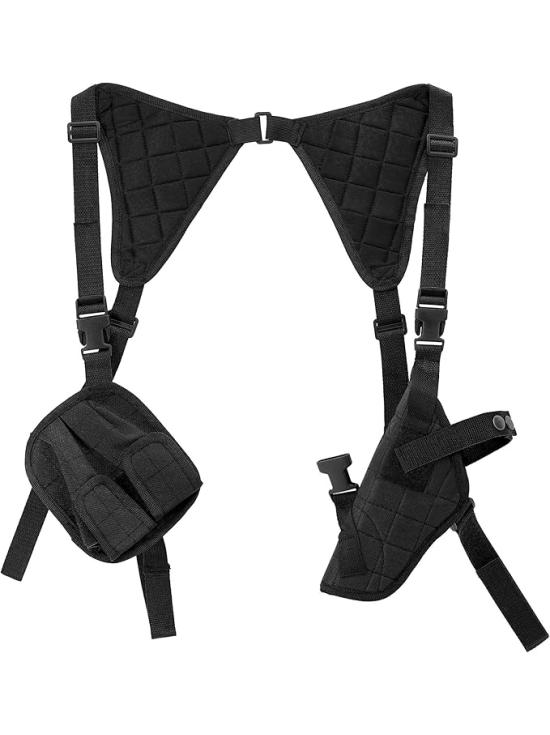 Funda Táctica Negra – Accesorio para Disfraces de Policía, SWAT y Militares