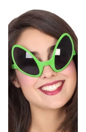 Gafas de Alien en color Verdes