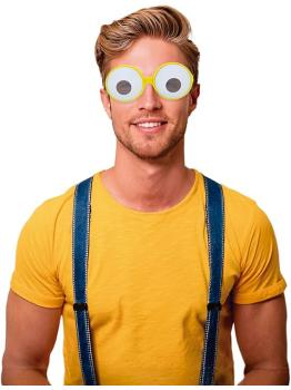 Gafas Amarillas para Disfraces - Minions, Simpsons y más