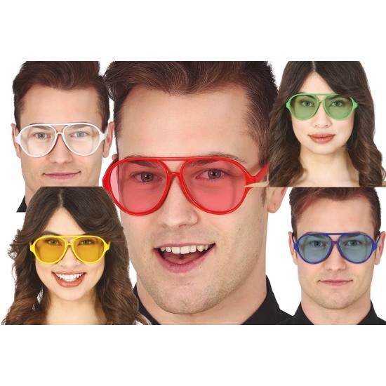 Gafas Anos 70 colores Gafas para Disfraces Complementos para Disfraces Accesorios para la cabeza Disfraces