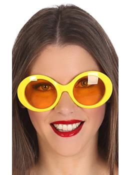Gafas Años 70 Mega Fashion color Amarillas