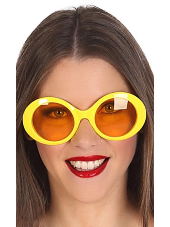 Gafas Años 70 Mega Fashion color Amarillas
