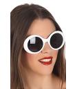 Gafas Años 70 Mega Fashion color Blanca
