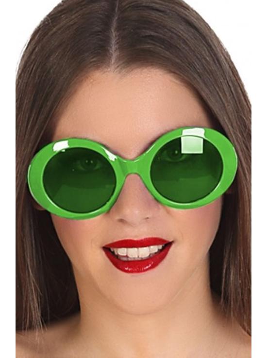 Gafas Años 70 Mega Fashion color Verde