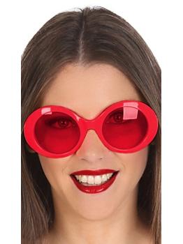 Gafas Años 70 Mega Fashion Roja