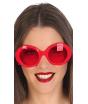 Gafas Años 70 Mega Fashion Roja