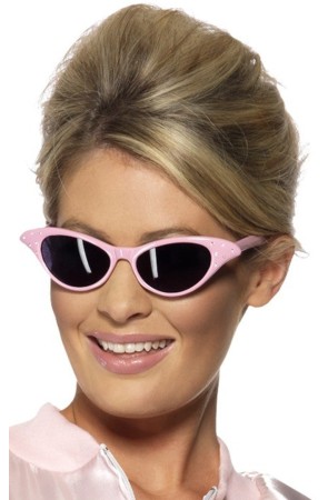 Gafas Color Rosas Grease Pink Ladies