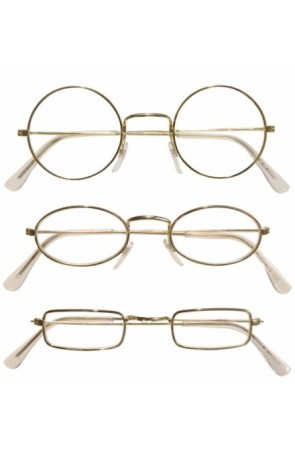 Gafas con Cristales para disfraz 3 st