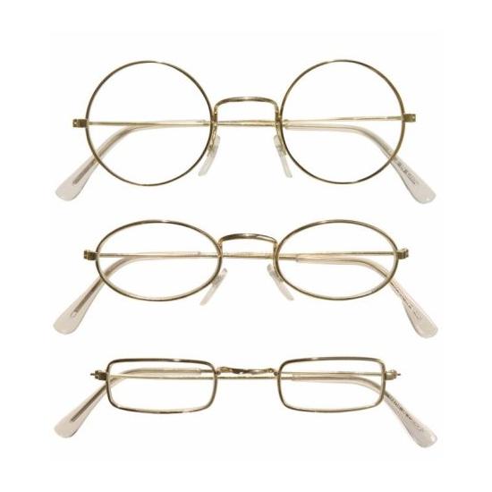 Gafas con Cristales para disfraz 3 st