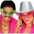 Gafas con Lazos Morados.