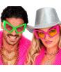 Gafas con Lazos Morados.