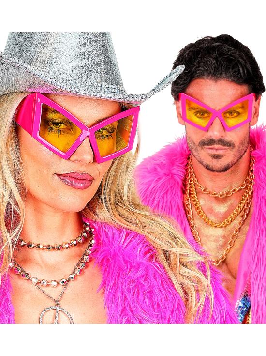 Gafas con Lazos Morados.