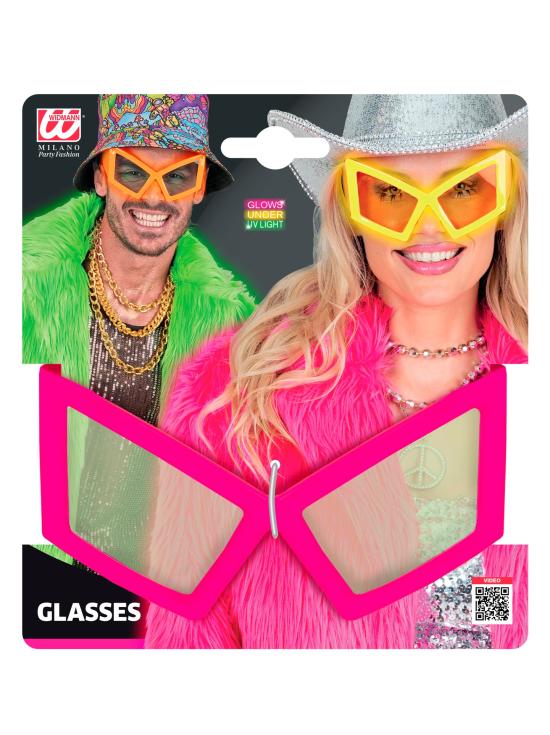 Gafas con Lazos Morados.