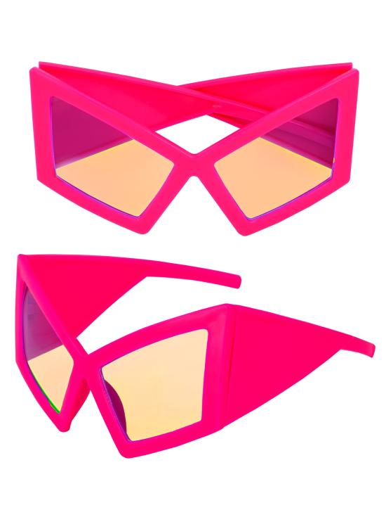 Gafas con Lazos Morados.