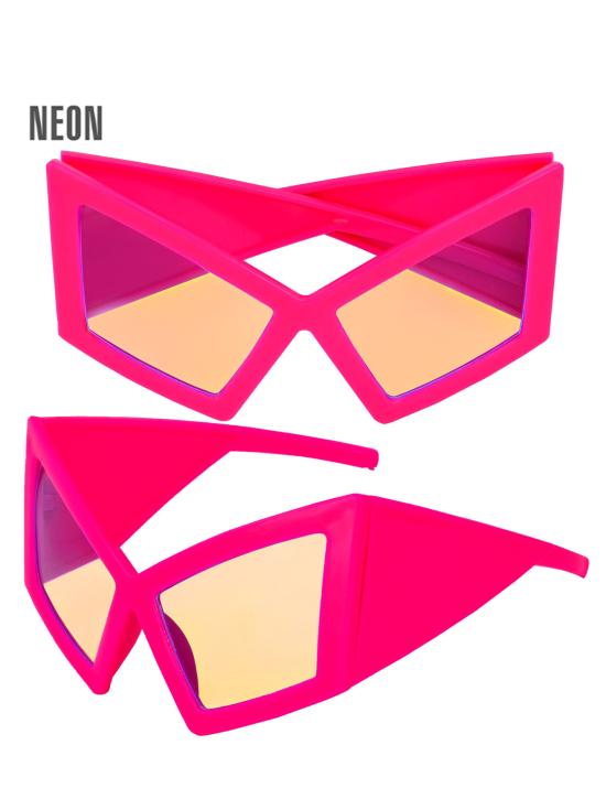Gafas con Lazos Morados.