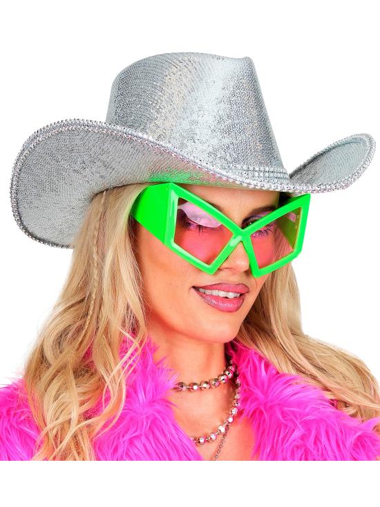 Gafas con Lazos Morados.