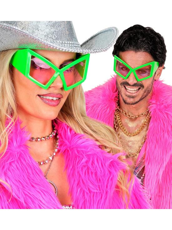 Gafas con Lazos Morados.