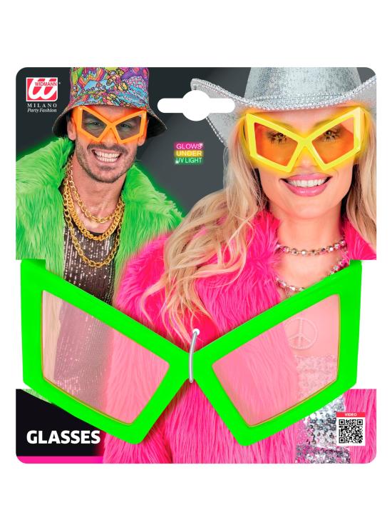 Gafas con Lazos Morados.