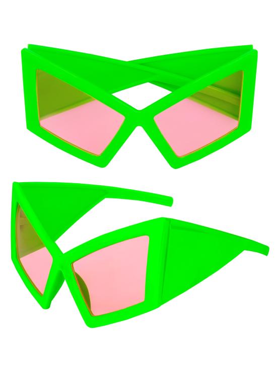 Gafas con Lazos Morados.