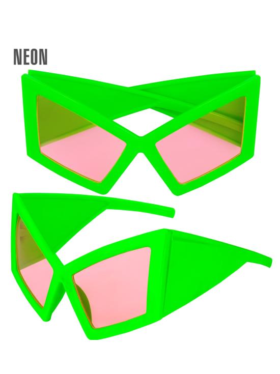 Gafas con Lazos Morados.