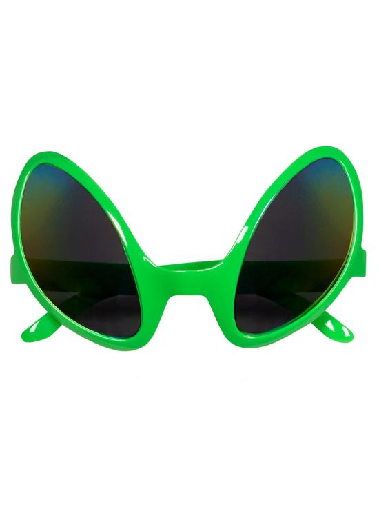 Gafas de Alien en color Verdes