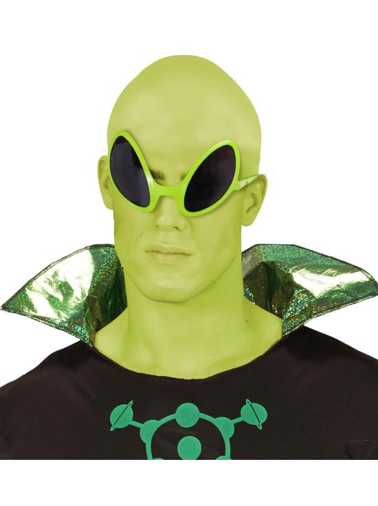Gafas de Alien en color Verdes