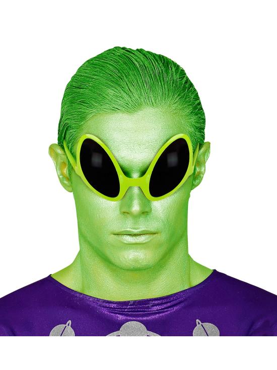 Gafas de Alien en color Verdes
