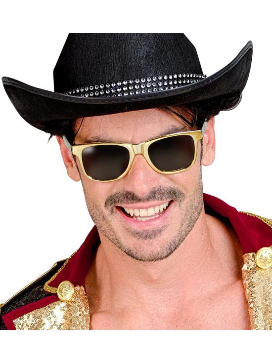 Gafas de Disfraz Plateadas y Doradas Fiesta