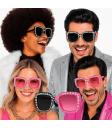 Gafas de Fiesta con Brillantes y Cristales Tintados