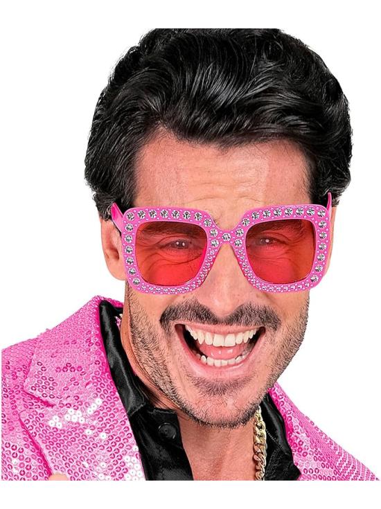 Gafas de Fiesta con Brillantes y Cristales Tintados