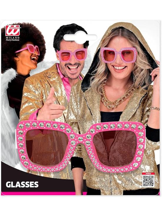 Gafas de Fiesta con Brillantes y Cristales Tintados