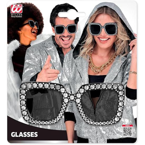 Gafas de Fiesta con Brillantes y Cristales Tintados Gafas de Fiesta con Brillantes y Cristales Tintados