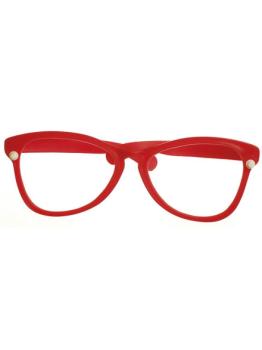 Gafas de payaso Maxi gigantes roja