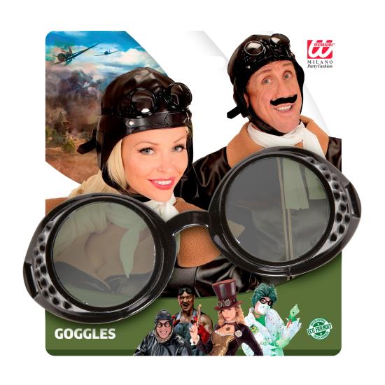 Gafas de Piloto Vintage color Negras