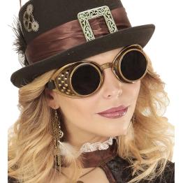 Gafas de Piloto Vintage Steampunk Lujo.