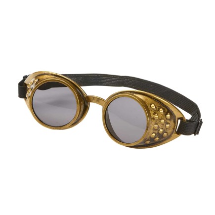 Gafas de Piloto Vintage Steampunk Lujo.