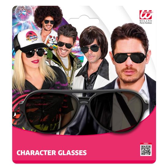 🕶️ Gafas de Policía para Disfraz – Widmann 03422